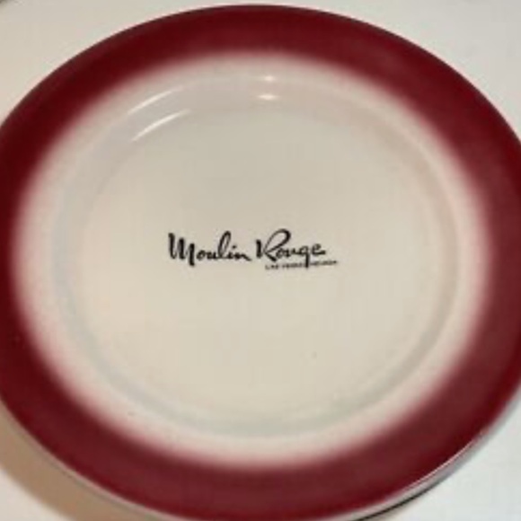 RARE Moulin Rouge Las Vegas Nevada Dinner Plate - Picture 2 of 6